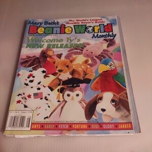 Mary BETH's Ty Beanie World Monthly 1998